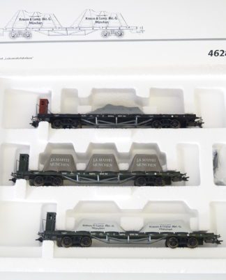 h0 Märklin 46283 Güterwagen-Set Lokomotivfabriken, top/ovp