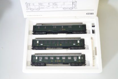 h0 Märklin 42385 Personenwagen-Set Oldtimer SBB, top/ovp