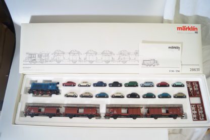 h0 Märklin 28631 VW-Autotransportzug, top/ovp