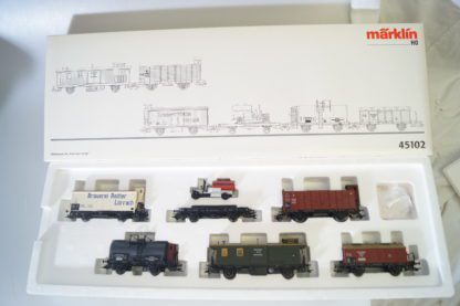 h0 Märklin 45102 Wagen-Set Geislinger Steige no.2, top/ovp