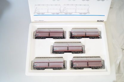 h0 Märklin 46262 Wagen-Set Kalktransport, top/ovp