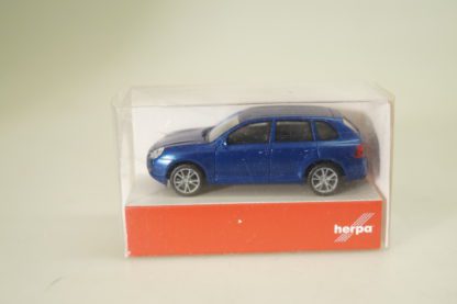 1:87 Herpa 033152 Porsche Cayenne blau-met., neu