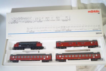 h0 Märklin 28524 Zugset DSB, top/ovp