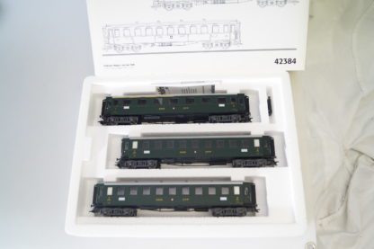h0 Märklin 42384 Oldtimer-Wagenset SBB, top/ovp