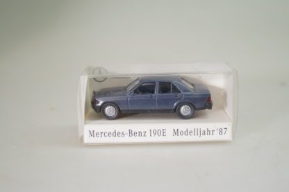 1:87 Wiking MB 190 E Modelljahr '87 blau-met., neu