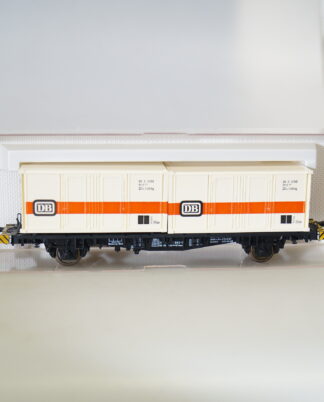 H0 Fleischmann 5232K Containertragwagen 'DB', TOP/OVP