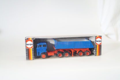1:87 Herpa 827500 DAF Sattelkipper blau, neuw./ovp