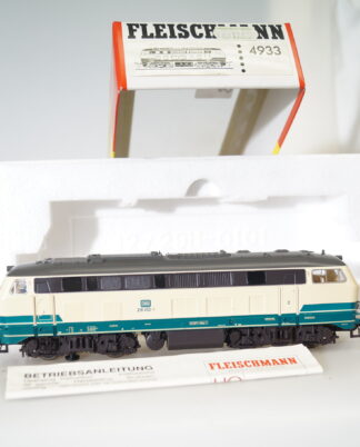 H0 Fleischmann 4933 Schienenreinigungslok 218 452-1, top/ovp/