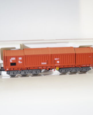 H0 Fleischmann 5387 Teleskophaubenwagen, Ladung: COILS, neuw./OVP