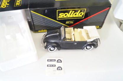 1:18 Solido 8014 VW Käfer Cabrio schwarz, top/ovp
