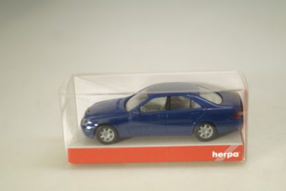 1:87 Herpa 022699 MB S-Klasse blau, neu