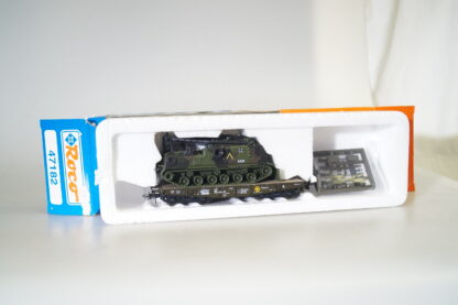 1:87 Roco Minitanks 47182: 'SCHWERLASTWAGEN+BERGEPANZER BW', neu