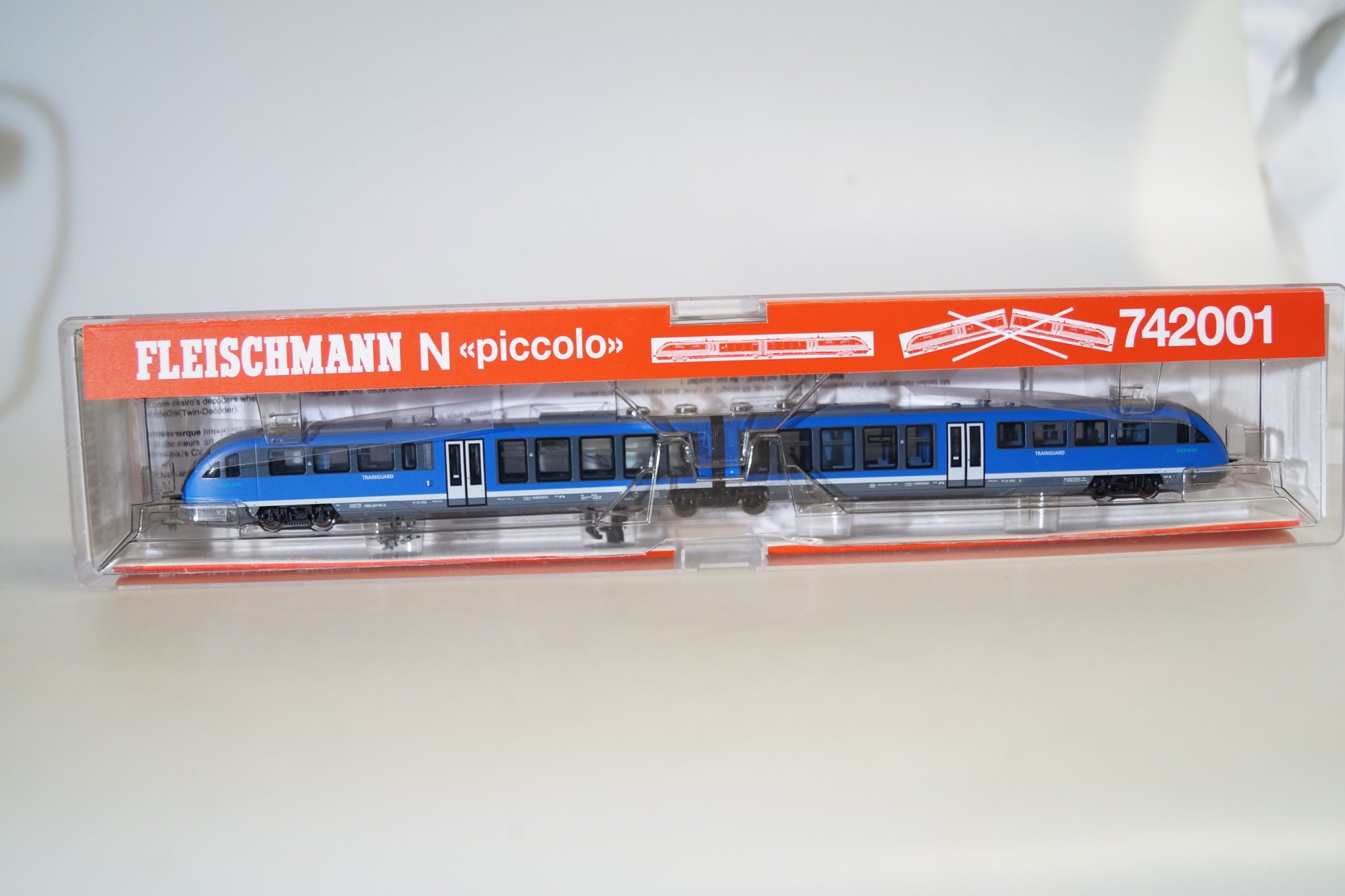 Spur N: 742001 Fleischmann Desiro Siemens Trainguard, neuw./ovp