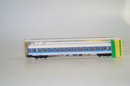 Spur N: 13191 Minitrix Personenwagen 2.Kl., neuw./ovp