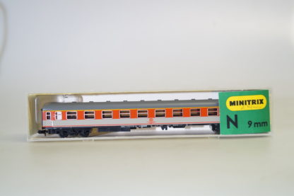 Spur N: Minitrix 3090 Personenwagen Popwagen 1.kl., top/ovp