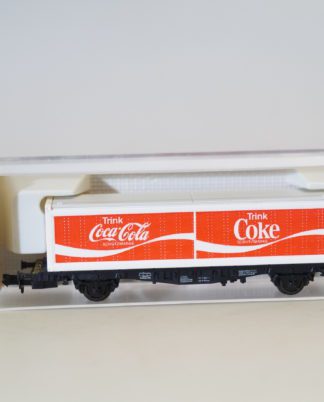 Spur N: Fleischmann piccolo 8243 Güterwagen 'COCA-COLA', top/ovp