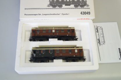 h0 Märklin 43049 Wagenset Langenschwalbacher, top/ovp