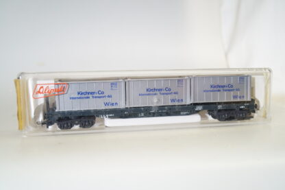 H0 Liliput 201C #1 Rungenwagen Kirchner/Wien, neuw./ovp