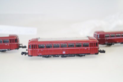 Spur N Arnold 2910/2911/2911 Schienenbus VT98 mit 2 Beiwagen, gut/Ersatz-Vp – Bild 2
