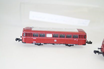 Spur N Arnold 2910/2911/2911 Schienenbus VT98 mit 2 Beiwagen, gut/Ersatz-Vp – Bild 3