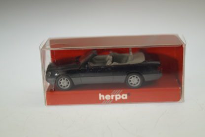 1:87 Herpa 021432 MB E 320 Cabrio schwarz, neu