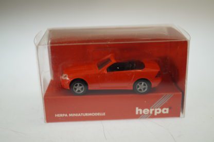 1:87 Herpa 022910 MB SLK Roadster rot, neu