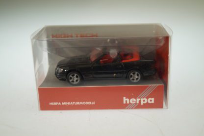1:87 Herpa 025508 MB SL 500 schwarz, neu