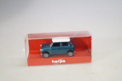 1:87 Herpa 032247 Mini Cooper grün-met., neu