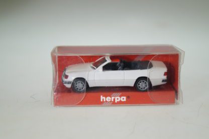 1:87 Herpa 021128 MB 300 CE Cabrio weiss, neu