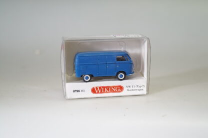 1:87 Wiking 0788 01 VW T1 Kasten blau, neuw./OVP