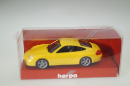 1:87 Herpa 023047 Porsche 911 C4 gelb, neu