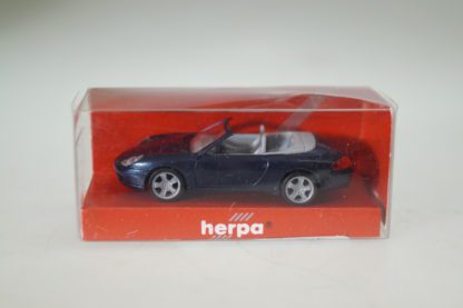 1:87 Herpa 032674 Porsche 911er Carrera Cabrio blauschwarz-met., neu