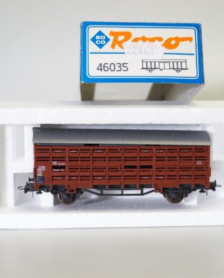 Roco H0 46035/4308S: Viehtransport-Gw, gebr../ovp/AC-Achsen/KK