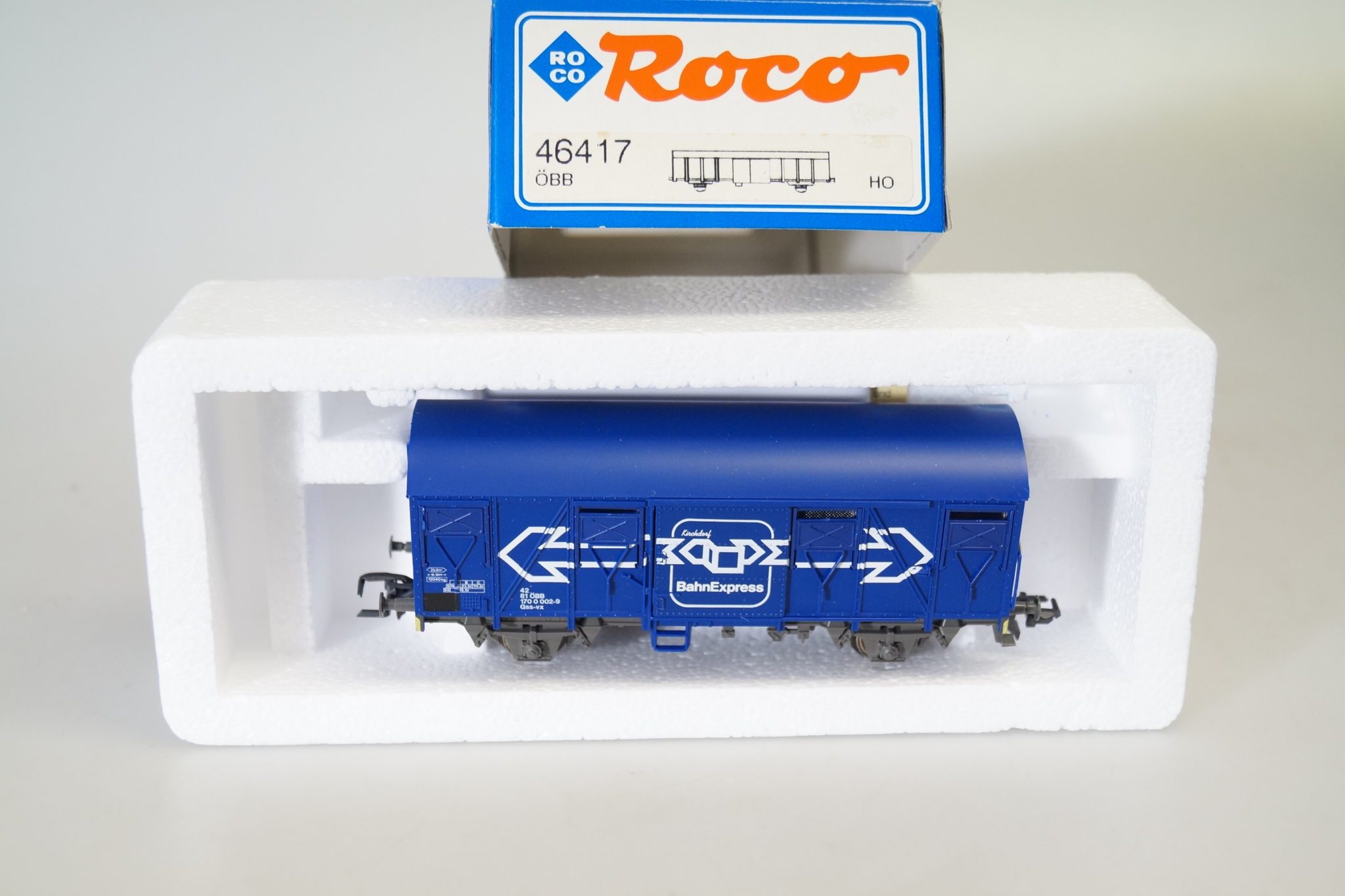H0 Roco 46417 Güterwagen BahnExpress öbb, neuw./ovp – Bild 2