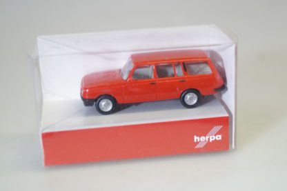 1:87 Herpa Somo Wartburg Tourist rot Felgen glänzend, neuw./ovp