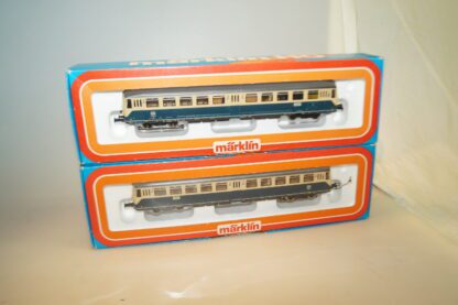 h0 Märklin 3028/4028 Schienenbus mit Beiwagen Br 515, top/ovp