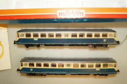 h0 Märklin 3028/4028 Schienenbus mit Beiwagen Br 515, top/ovp – Bild 2