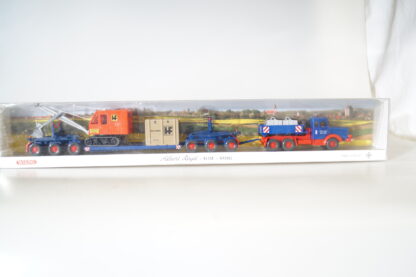 1:87 Wiking 16-50-02 Scheuerle Tieflade Sz Albert Regel Kassel, neuw./ovp