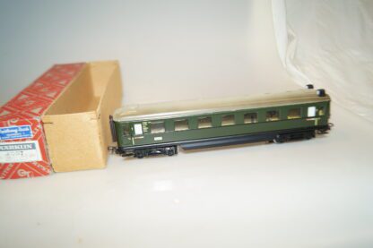 h0 Märklin 4007 D-Zugwagen 346/1 2.Kl., top/Rautenkarton/Bel.