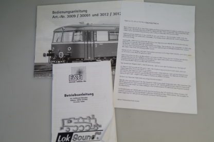 Spur 1: Hübner 30081 Triebwagen VT 98 Digital/Esu Sound , gepflegt/ovp – Bild 8
