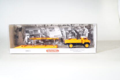 1:87 Wiking 0996 85 Unimog Werkstattwagen mit Hebebühne,  neuw./ovp/lim.750 St.