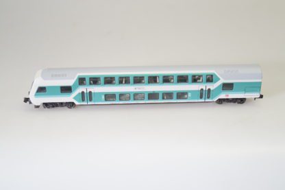 Spur N Fleischmann 8123K Doppelstockwagen Steuerwagen, top/Bel.