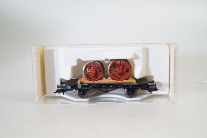 H0 Fleischmann 96 5218K Güterwagen mit Radsatz, neuw./ovp