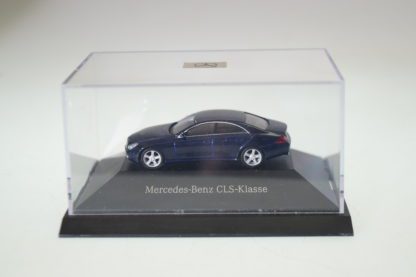 1:87 Herpa PC Box MB CLS schwarz-met., neu
