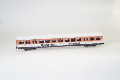 Spur N Minitrix 70155 S-Bahn-Wagen Handelsblatt 1/2.Kl., top/BEL.