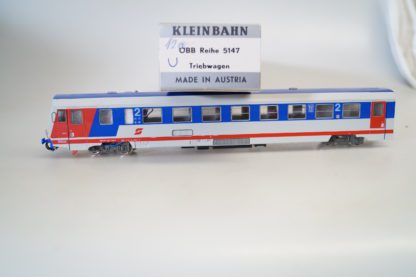 H0 Klein Modellbahn 5147 Triebwagen ÖBB, top/ovp/bel.