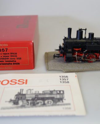 H0 Rivarossi 1357 Dampflok DR Br 89 656, top/ovp