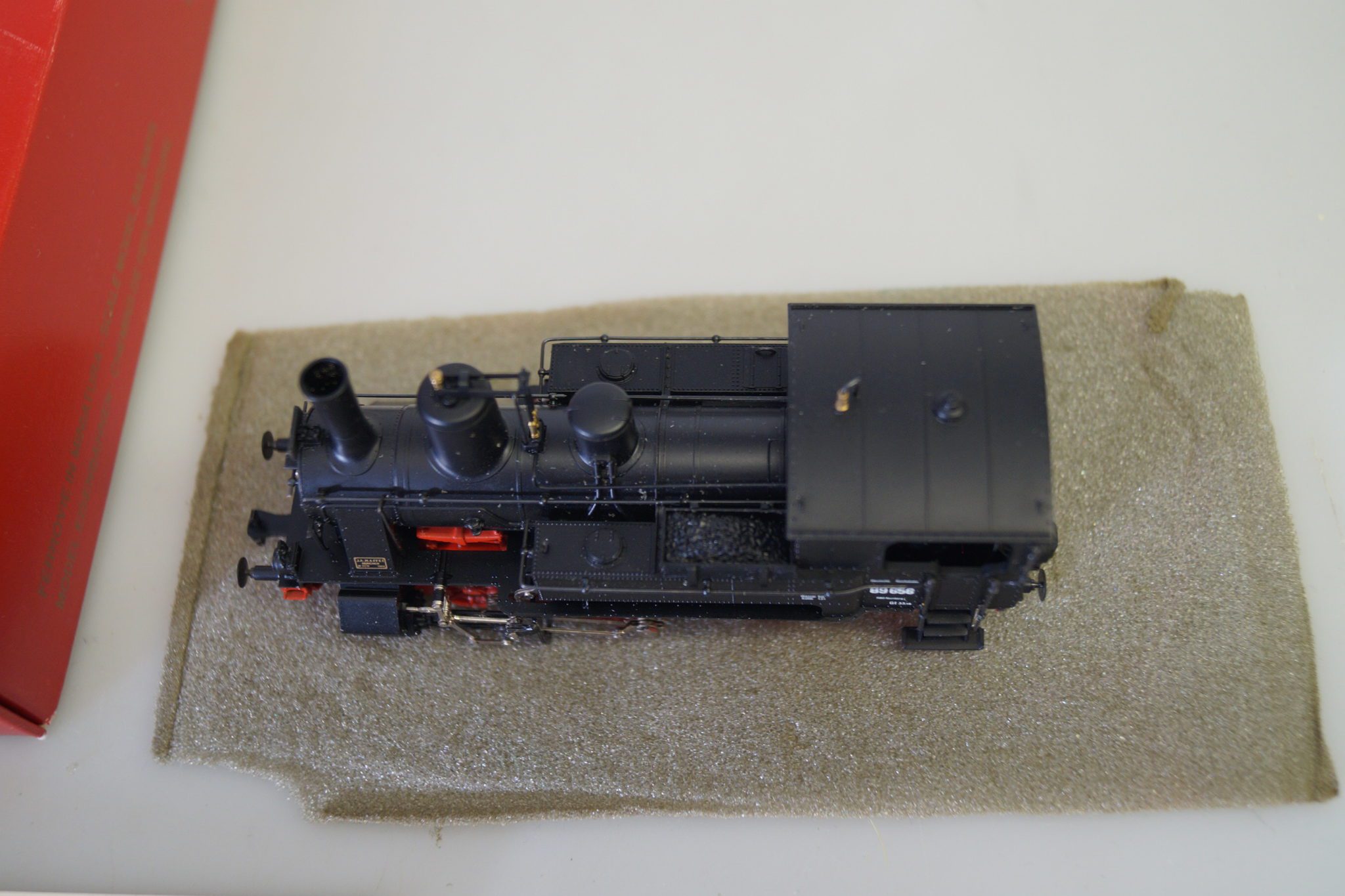 H0 Rivarossi 1357 Dampflok DR Br 89 656, top/ovp – Bild 4