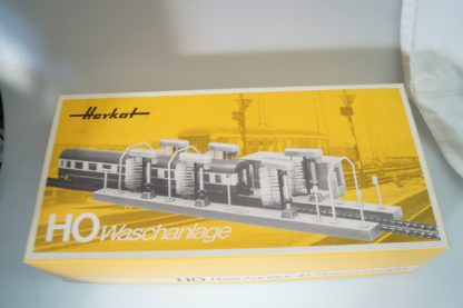 H0: Herkat 1102 Bausatz Elektrische Reisezug-Waschanlage, neu