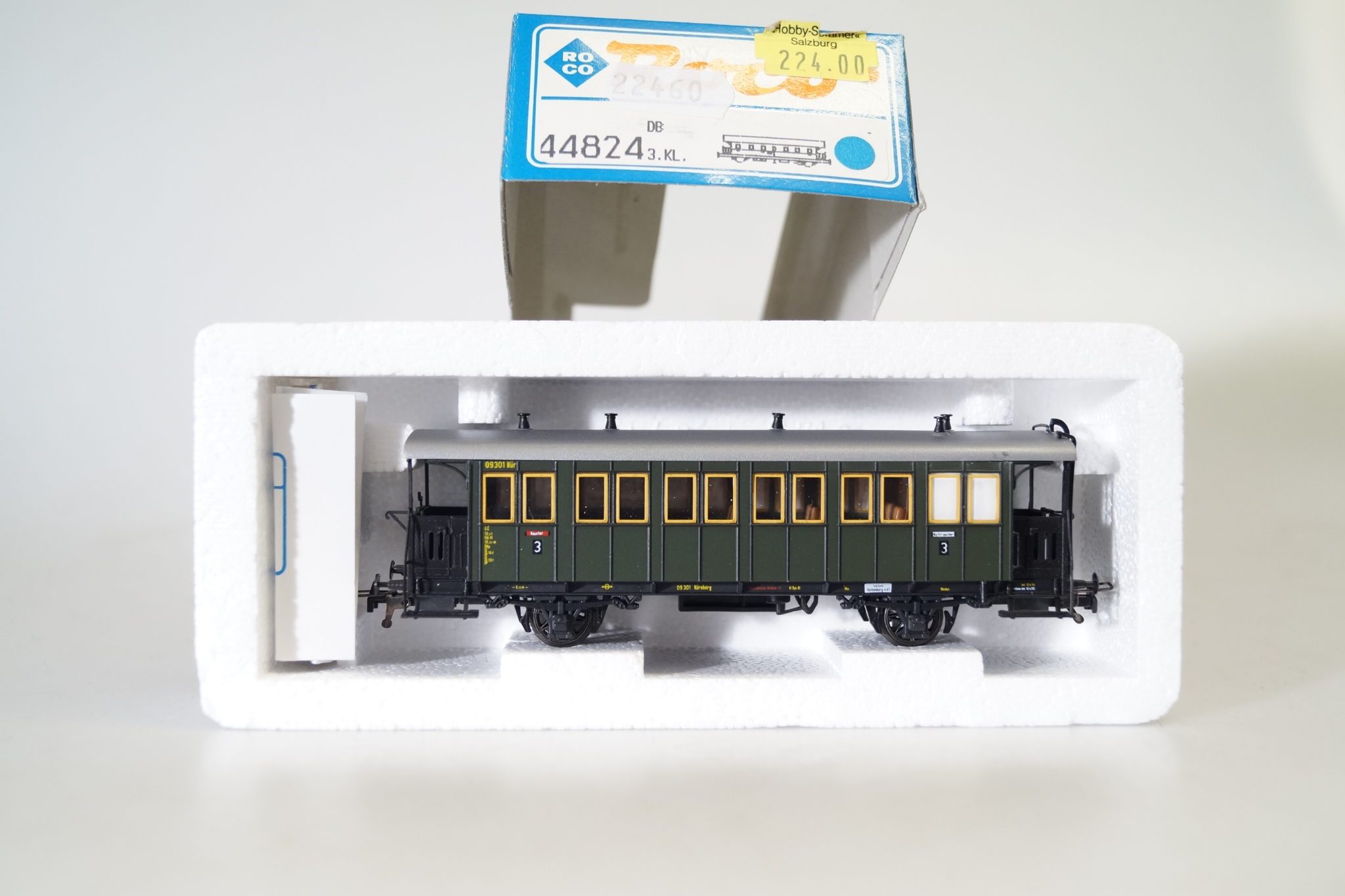 H0 Roco 44824 Nebenbahnwagen 3.Kl., top/ovp